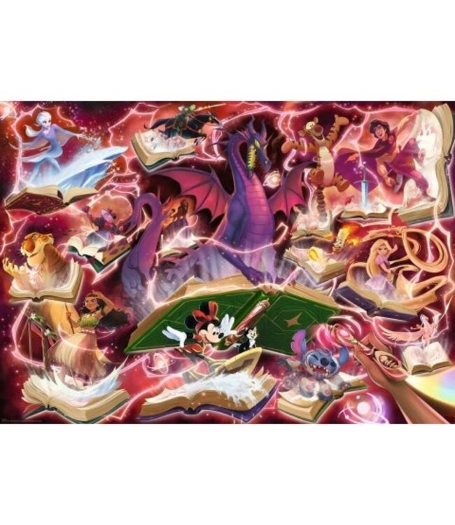 Disney Lorcana - Glimmers of the Realm: Ruby (1000 Teile)