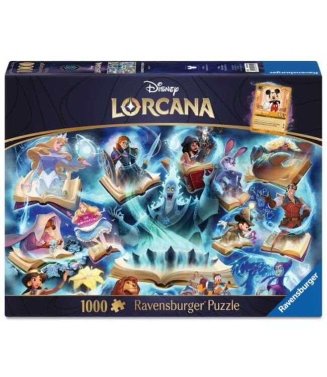 Disney Lorcana - Glimmers of the Realm: Sapphire (1000 Stukjes)