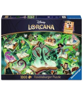 Ravensburger Disney Lorcana - Glimmers of the Realm: Emerald (1000 Teile)