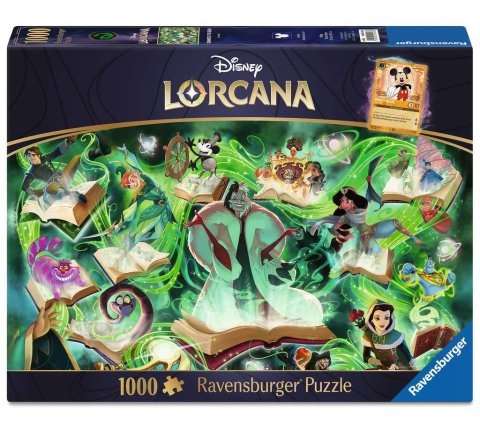 Ravensburger Disney Lorcana - Glimmers of the Realm: Emerald (1000 Stukjes) afbeelding
