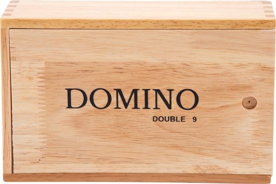 Longfield Games Dominostenen Dubbel 9 afbeelding