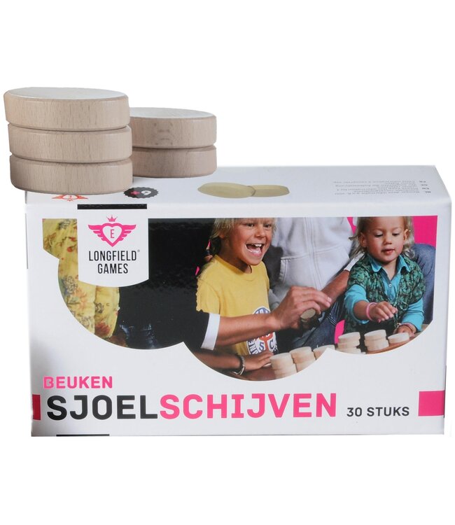 Sjoelschijven Beukenhout (30 Pieces)