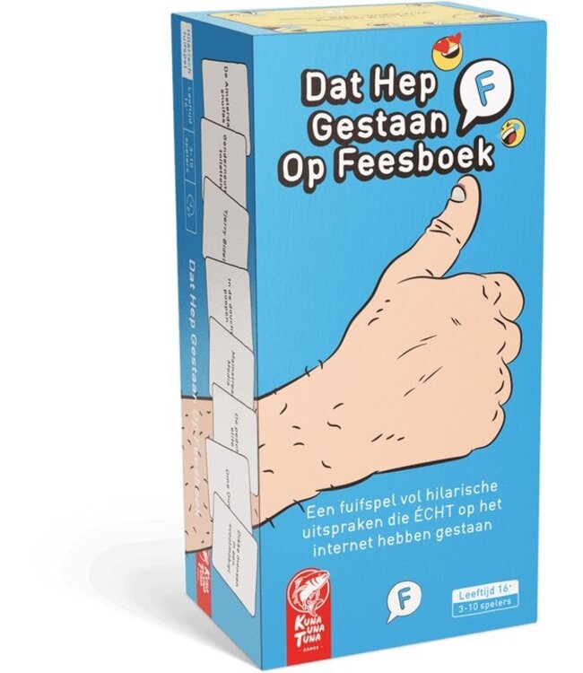 Dat Hep Gestaan op Feesboek - Partyspiel