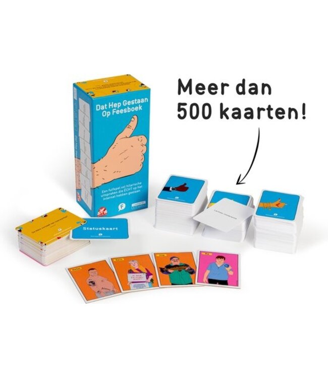 Dat Hep Gestaan op Feesboek - Party game