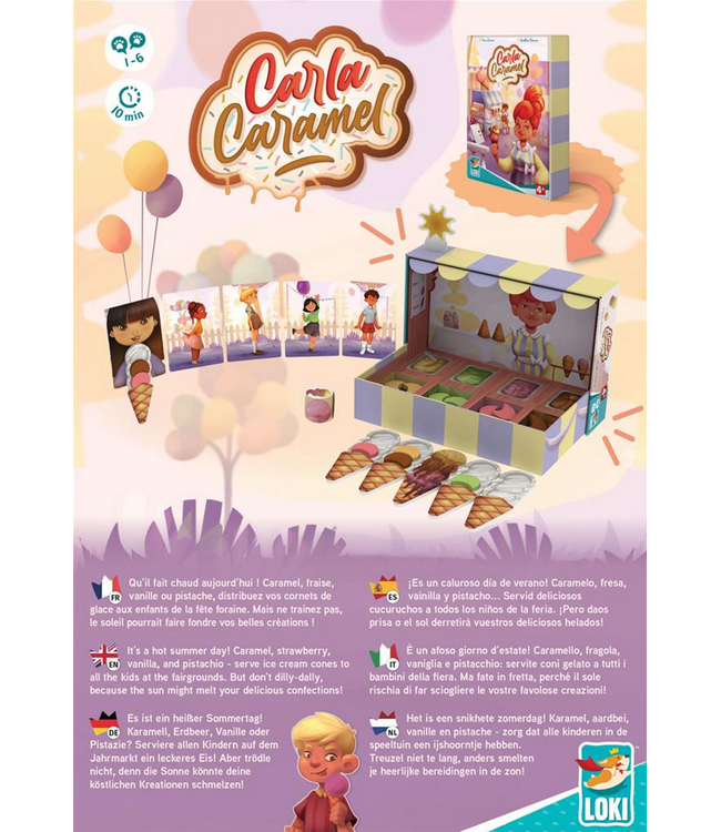 Carla Caramel - Brettspiel