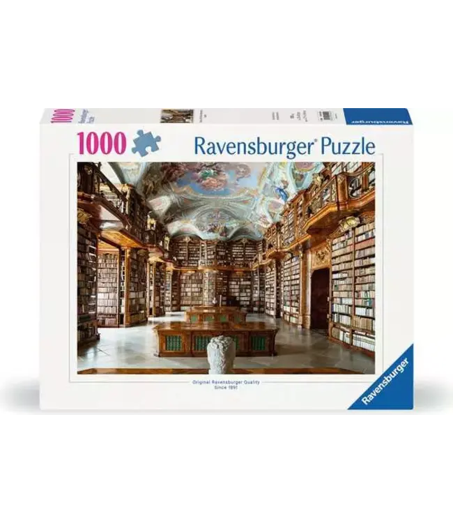 Library at St. Florian Monastery, Austria (1000 Stukjes)