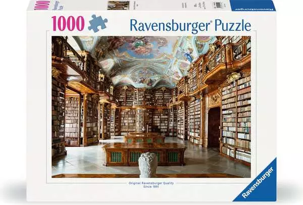 Ravensburger Library at St. Florian Monastery, Austria (1000 Stukjes) afbeelding