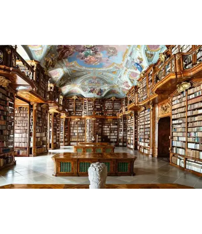 Library at St. Florian Monastery, Austria (1000 Teile)