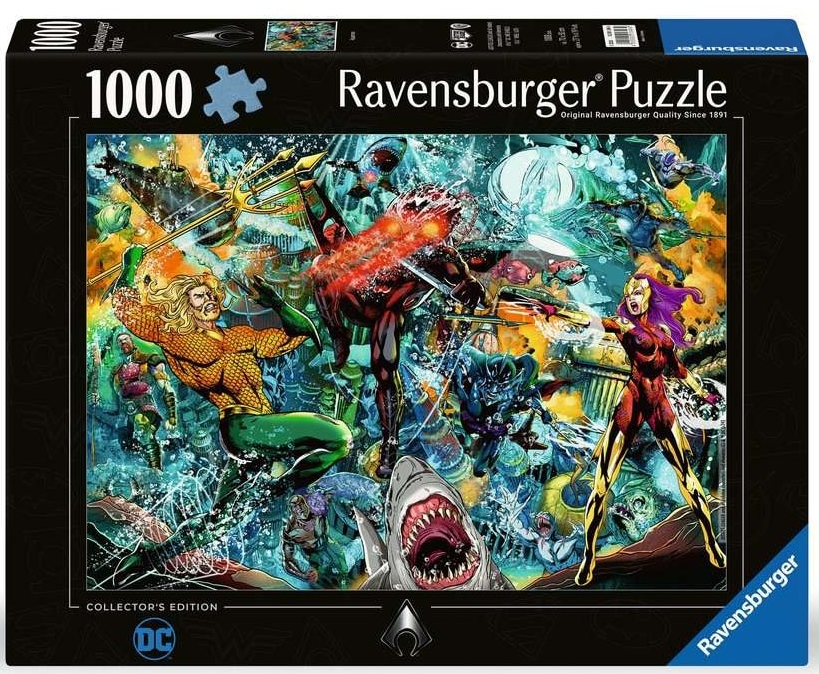 Ravensburger DC: Aquaman - Collectors Edition (1000 Stukjes) afbeelding