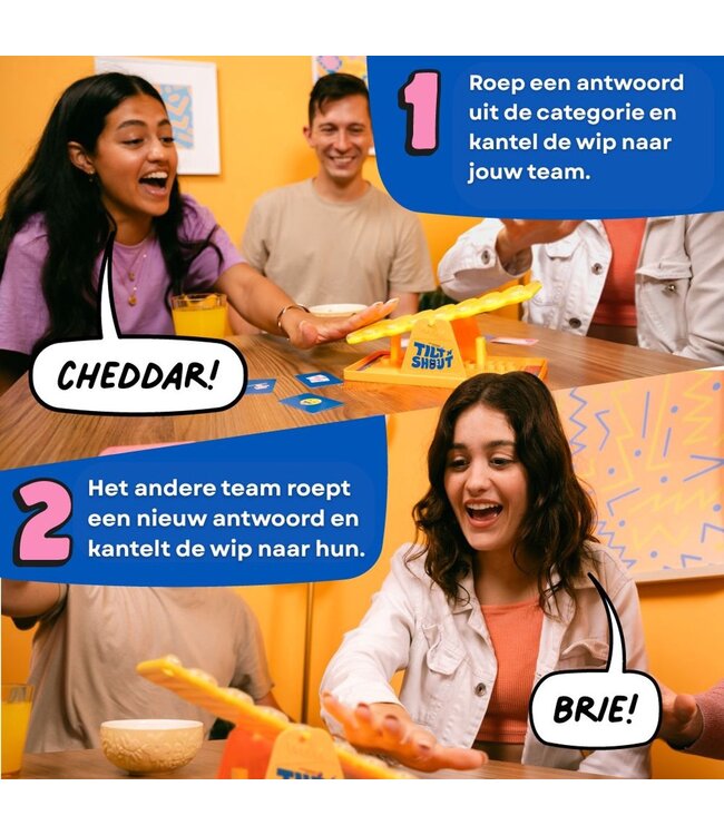 Tilt 'n Shout (NL) - Board game