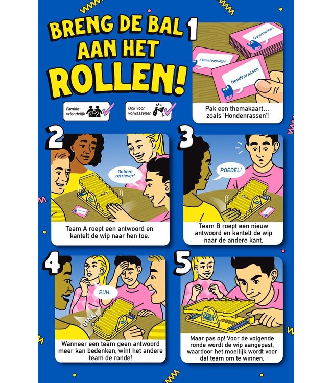 Tilt 'n Shout (NL) - Bordspel