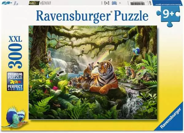 Ravensburger Wonderen Van Wilde Dieren In De Jungle (300 XXL) afbeelding