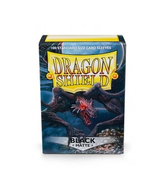 Dragon Shield Dragon Shield Matte - Black (100 sleeves)