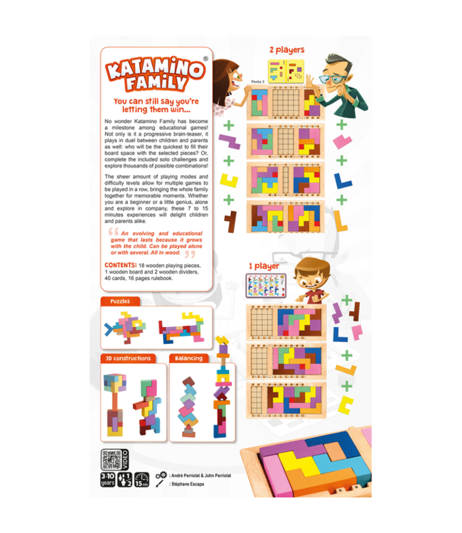 Katamino Family (ENG) - Brettspiel