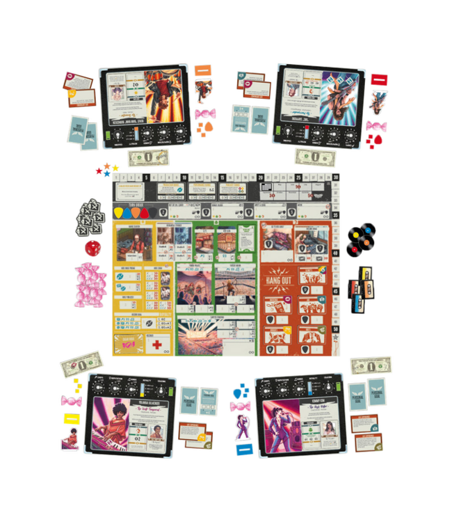 Rock Hard 1977 (ENG) - Board game