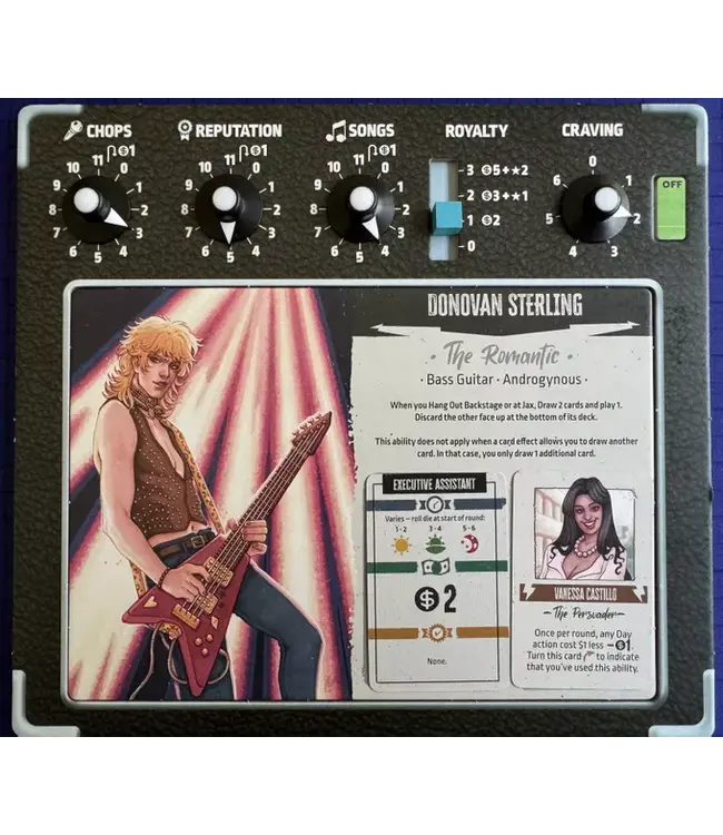 Rock Hard 1977 (ENG) - Board game