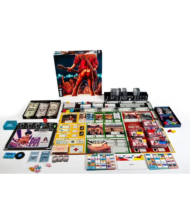 Rock Hard 1977 (ENG) - Board game