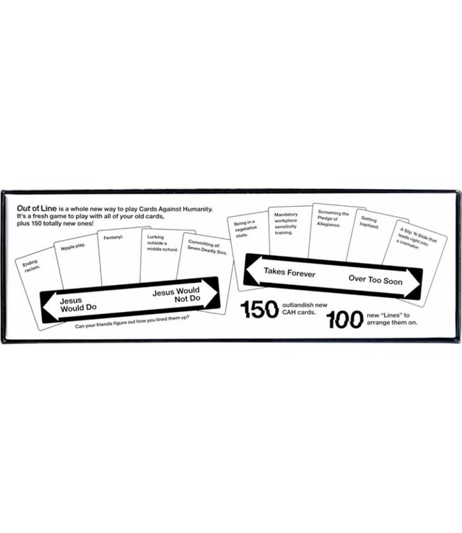 Cards Against Humanity: Out of Line (ENG) - Kartenspiel