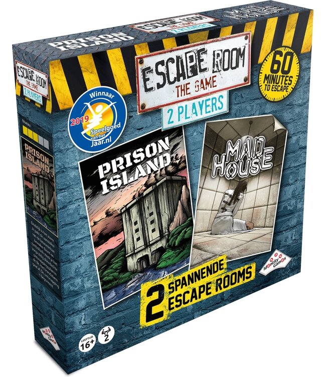 Identity Games Escape Room the Game: 2 Players (Prison Island & Mad House) (NL)