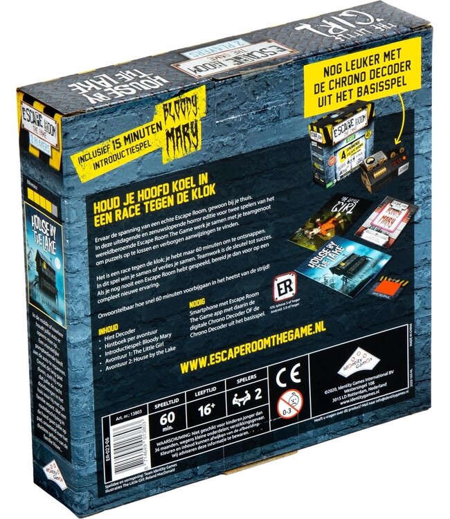 Escape Room the Game: 2 Players (The Little Girl & House by the Lake) (NL)