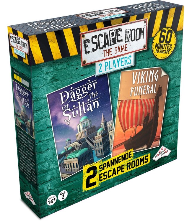 Identity Games Escape Room the Game: 2 Players (Dagger of the Sultan & Viking Funeral) (NL)