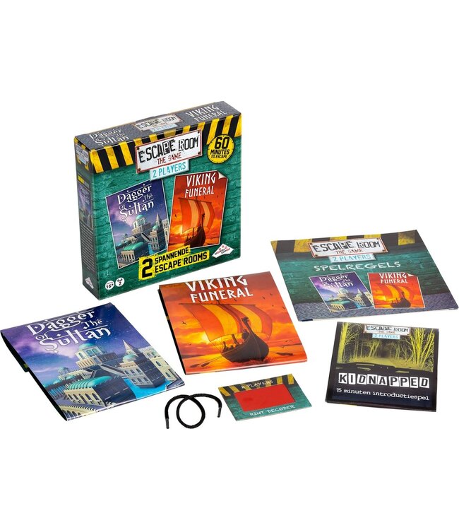 Escape Room the Game: 2 Players (Dagger of the Sultan & Viking Funeral) (NL)