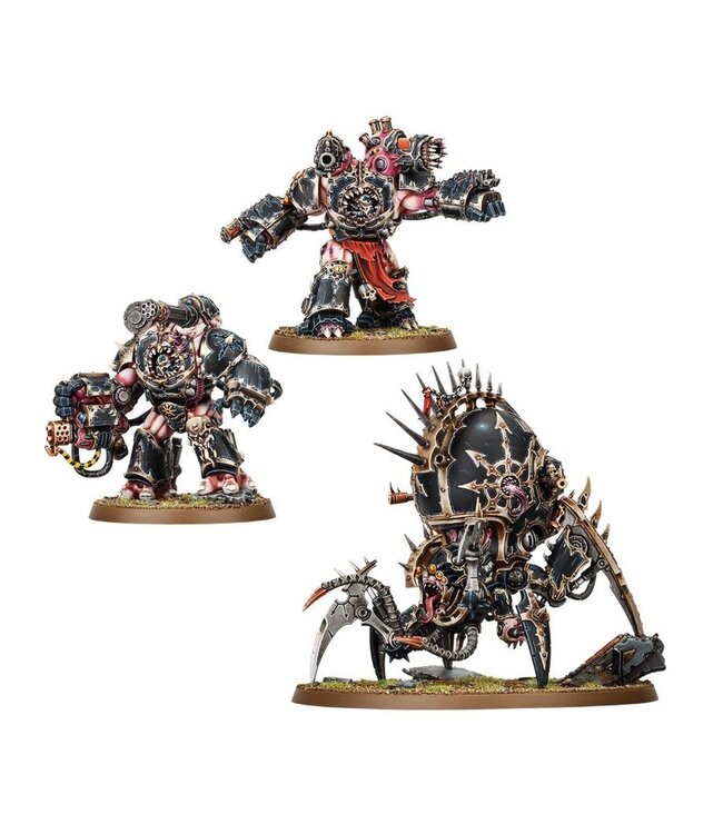 Warhammer 40,000 - Chaos Space Marines Battleforce: Hellforged Warband
