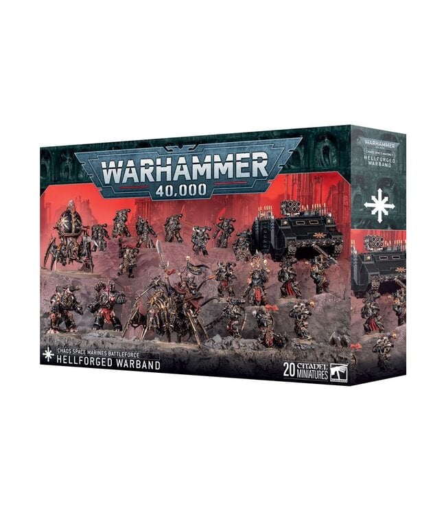 Citadel Miniatures Chaos Space Marines Battleforce: Hellforged Warband