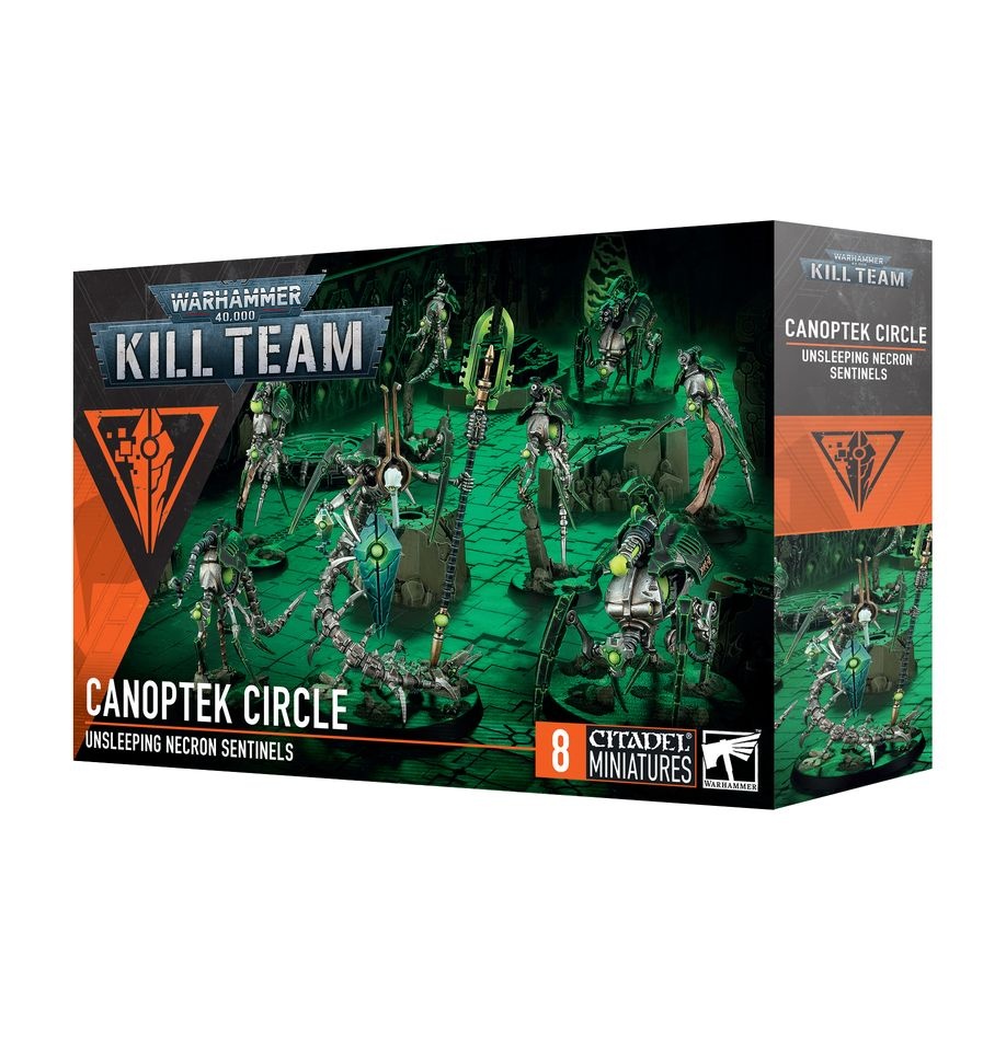 Citadel Miniatures Kill Team: Canoptek Circle: Unsleeping Necron Sentinels afbeelding