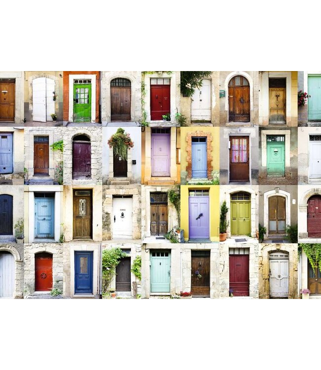 Beautiful Doors In Provence (1000 Stukjes)