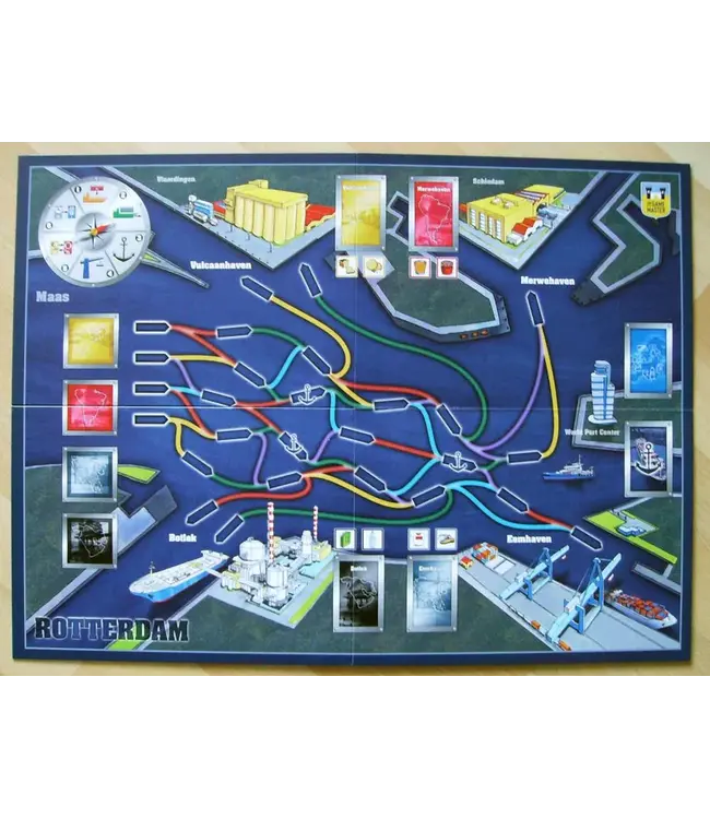 Ports of Europe: Rotterdam - Board game