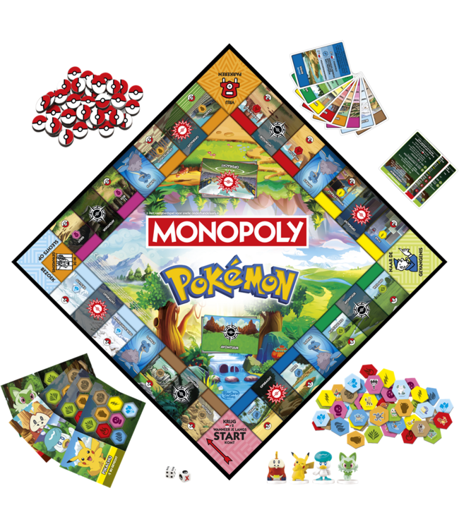 Monopoly: Pokémon (NL) - Brettspiel