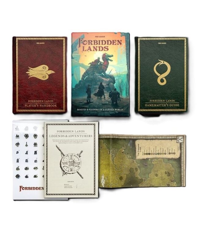Forbidden Lands RPG (Box Set) (ENG) - Tabletop Roleplaying Game