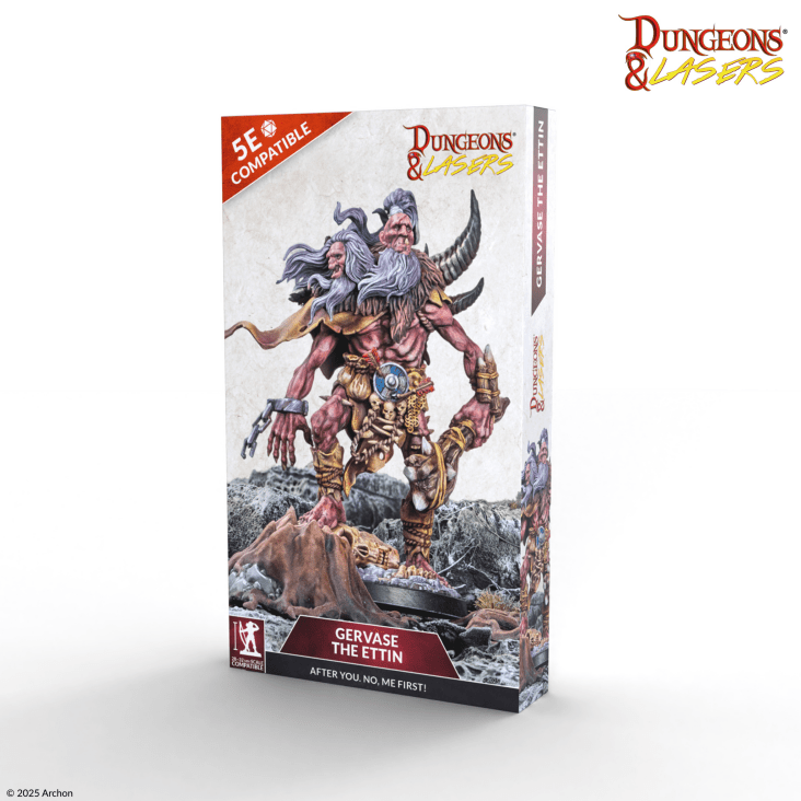 Dungeons &amp; Lasers Gervase the Ettin afbeelding