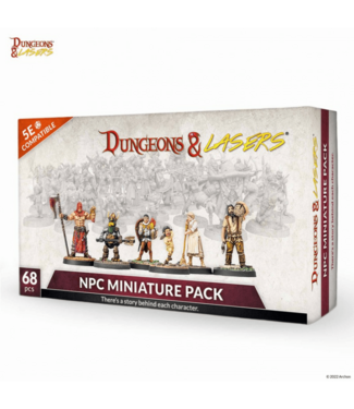 Dungeons & Lasers NPC Miniature Pack