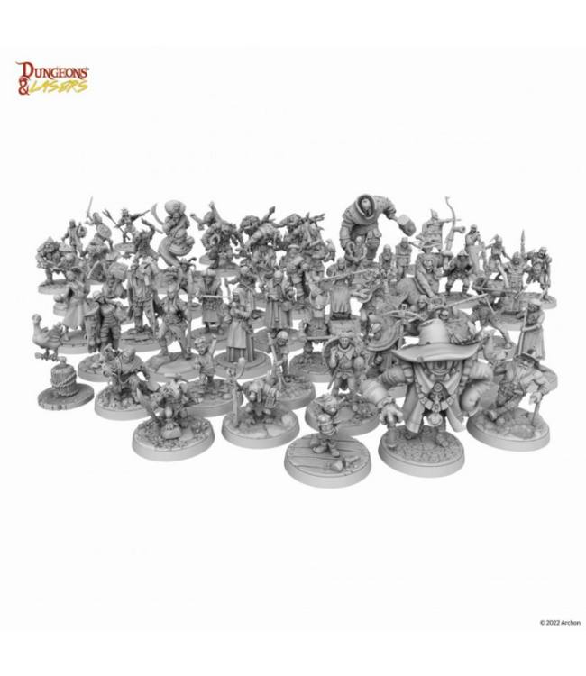 Dungeons & Lasers - NPC Miniature Pack