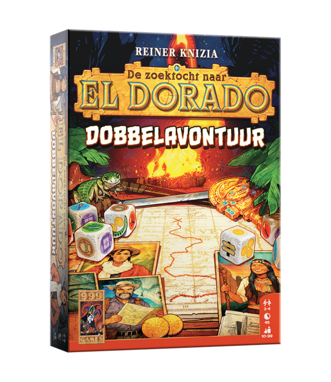 De Zoektocht naar El Dorado: Dobbelavontuur (NL) - Dobbelspel