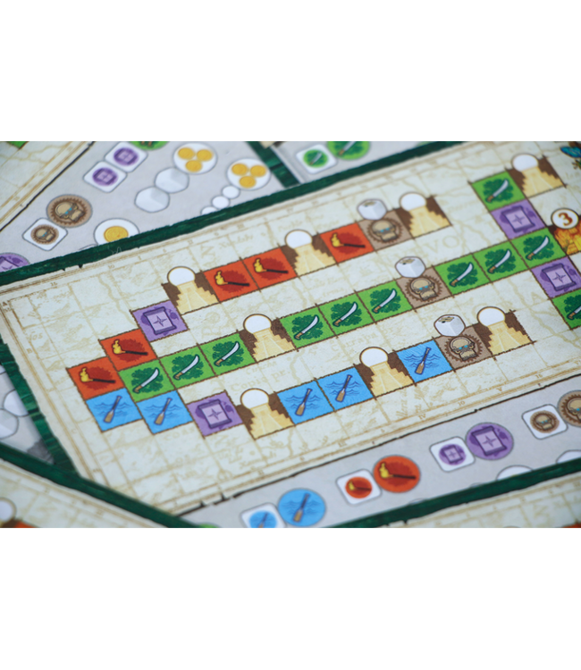 De Zoektocht naar El Dorado: Dobbelavontuur - Dice game