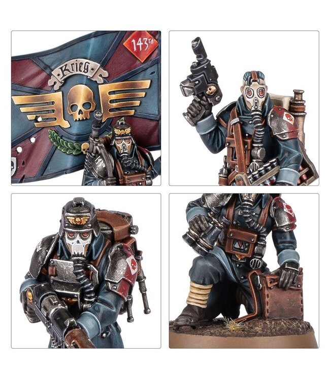Warhammer 40,000 - Astra Militarum Battleforce: Krieg Siege Platoon