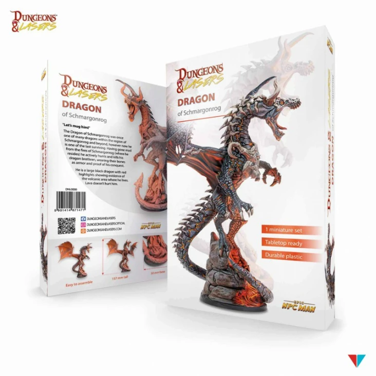 Dungeons &amp; Lasers Dragon of Schmargonrog afbeelding