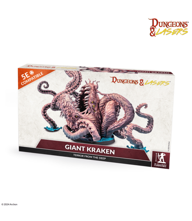 Dungeons & Lasers Giant Kraken: Terror From the Deep
