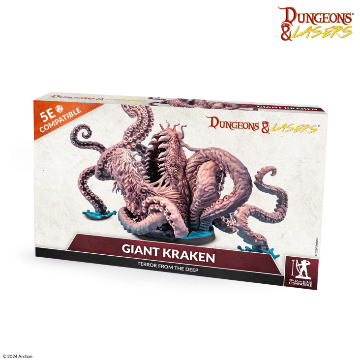 Dungeons &amp; Lasers Giant Kraken: Terror From the Deep afbeelding