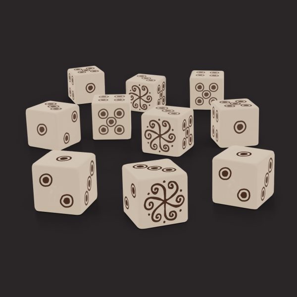 Free League Vaesen – Nordic Horror Roleplaying:  Dice Set afbeelding