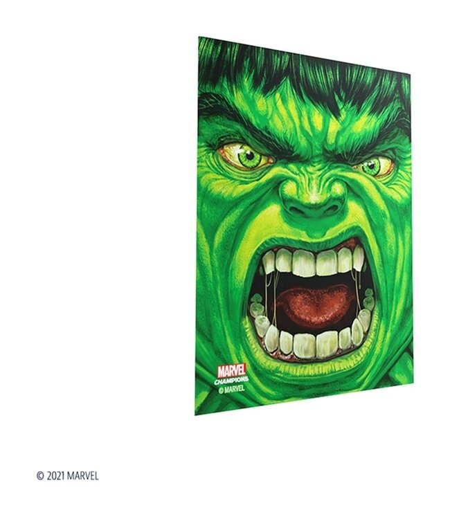 Marvel Champions - Sleeves: Hulk (50 Stück) - Zubehör