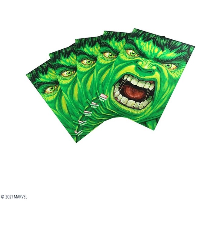 Marvel Champions - Sleeves: Hulk (50 pieces) - Accessoires