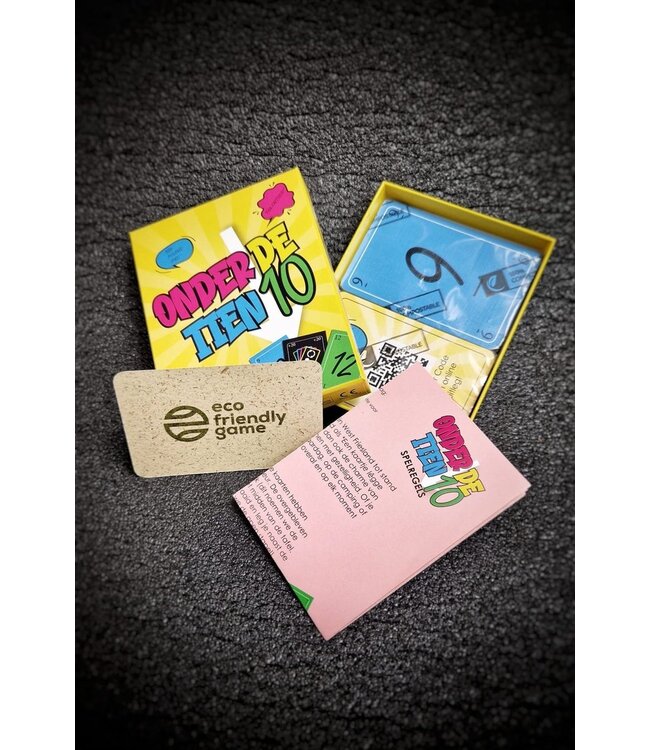 Onder de Tien 10 (NL) - Card game