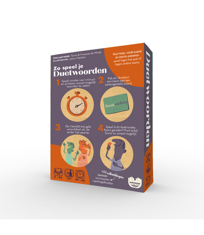 Duetwoorden (NL) - Card game