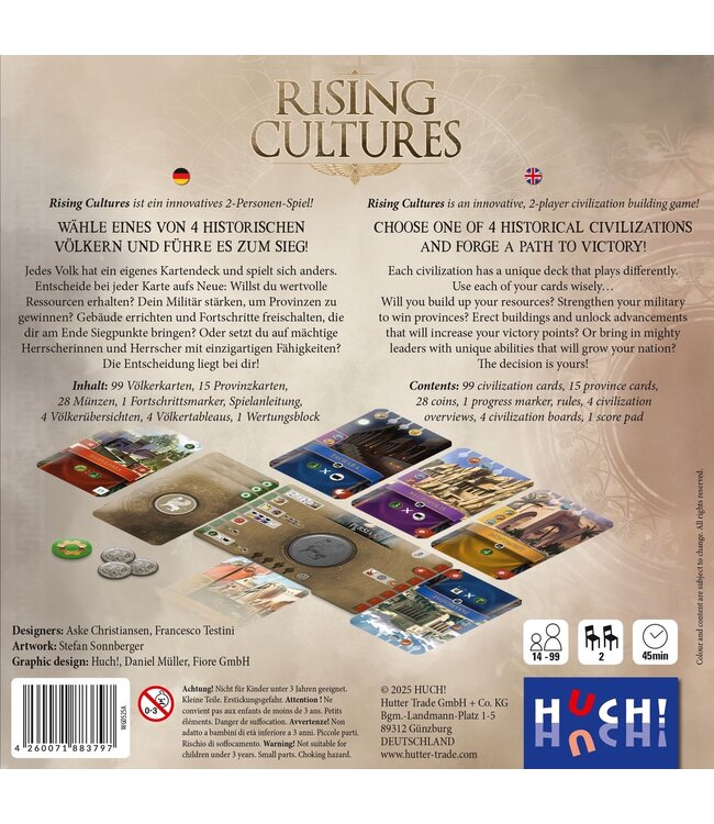 Rising Cultures - Card game