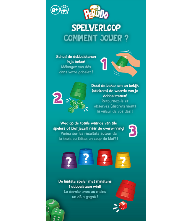 Perudo (NL) - Dobbelspel