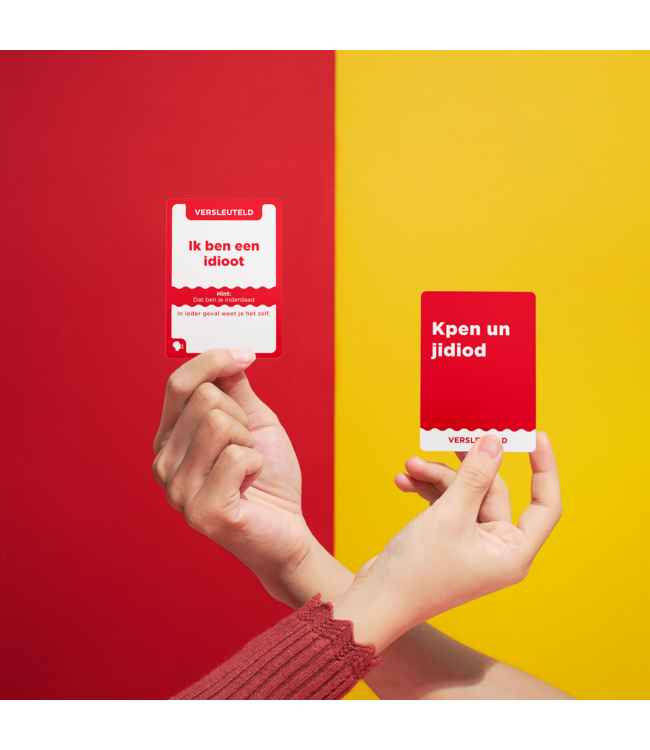 Versleuteld (NL) - Kartenspiel